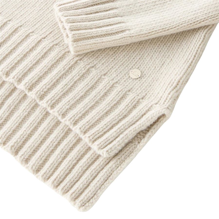 WOOL CABLE' TURTLENECK Woolrich | CFWWKN02528743